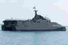 The Shahid Hassan Bagheri is one of three new missile corvettes that are the most heavily armed warships in the Islamic Revolutionary Guard Corps Navy's fleet.