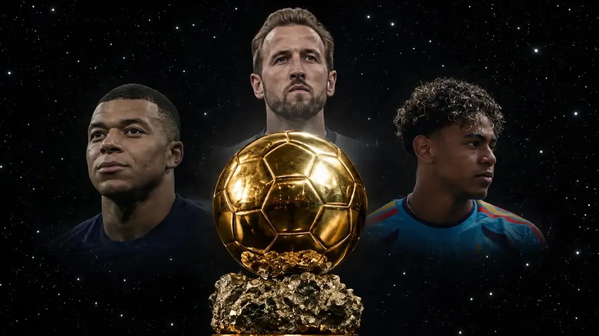 Harry Kane wins 2026 Ballon d'Or by 28 points