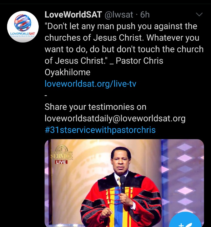 Pastor Chris Releases Another 2021 Prophecy This Morning, See What He ...