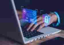 Cyber security stock image
