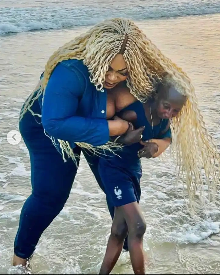 Reactions As Plus-Size Ivorian Model, Eudoxie Yao, Shares New Photos With Her Ex-Lover, Grand P 7 6fdea30facea4849bc65115c0366b0e6?quality=uhq&format=webp&resize=720