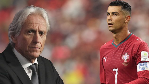 Jorge Jesus und Cristiano Ronaldo