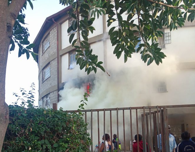 59 Students Hospitalised as Dormitory Catches Fire at Buruburu Girls -
