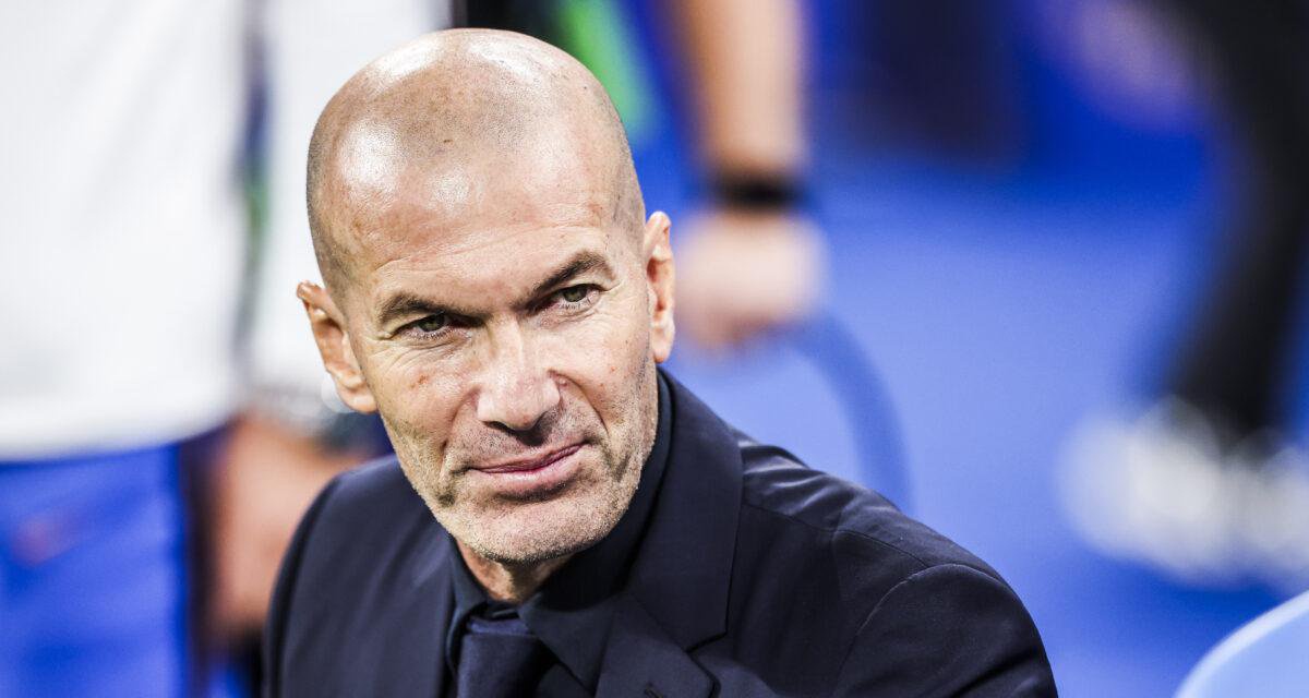 Zinedine Zidane avec les Bleus