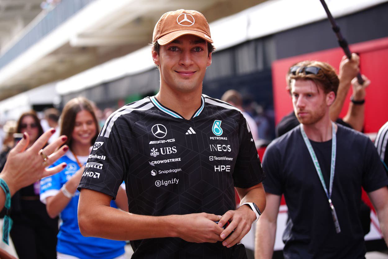 George Russell says finishing second would not mean anything (Bradley Collyer/PA)