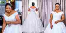Funke Etti’s wedding-themed photos sparks reactions