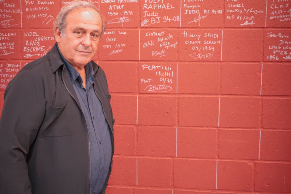 Michel Platini, passé par le bataillon de Joinville en 1975 était de retour à Fontainebleau pour célébrer les 70 ans de cette unité militaire d'exception