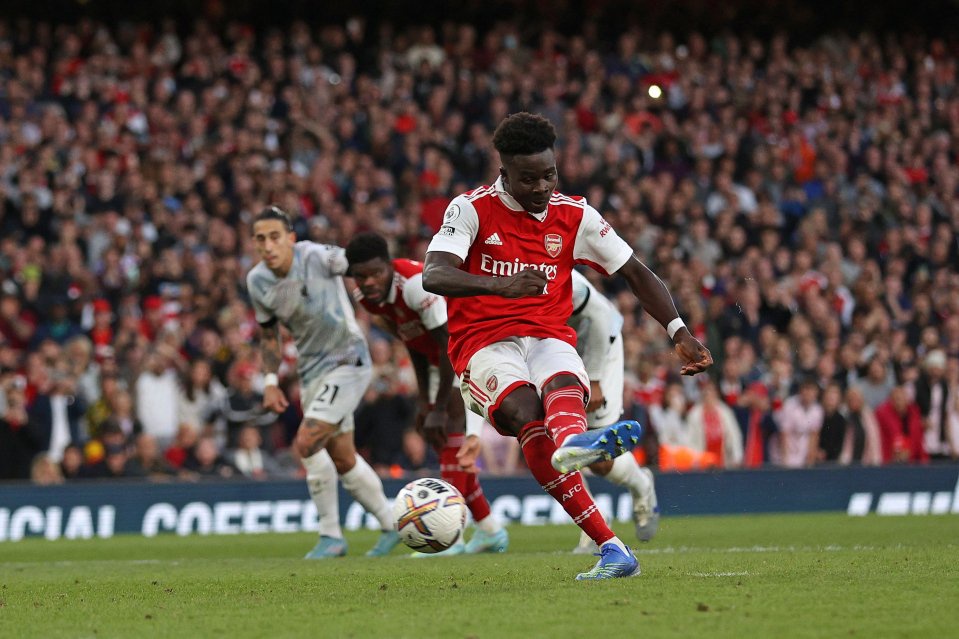 Saka delivered when it mattered most for Arsenal