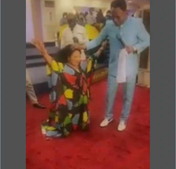 Agradaa receives more anointing from Prophet Amoako Atta who prophecized her repentance months ago