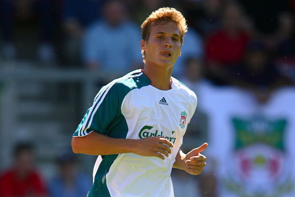 Besian Idrizaj of Liverpool on the ball during the Pre Season Friendly match between Wrexham and Liverpool at Racecourse Ground