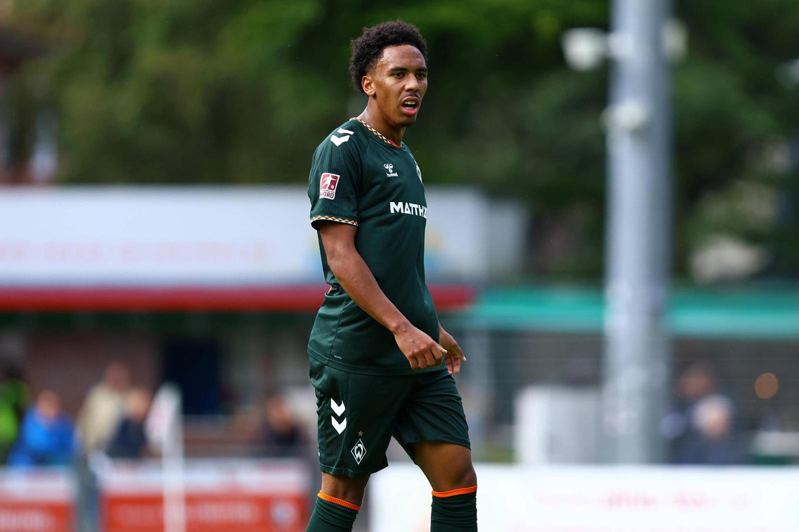 Mit Unterstützung von Paul Erevbenagie (Archivbild): Die U23 des SV Werder Bremen hat das Nordderby gegen den HSV deutlich verloren.