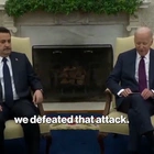 Biden cheat sheet for Iraq PM meeting caught on camera — including instructions to ‘pause’