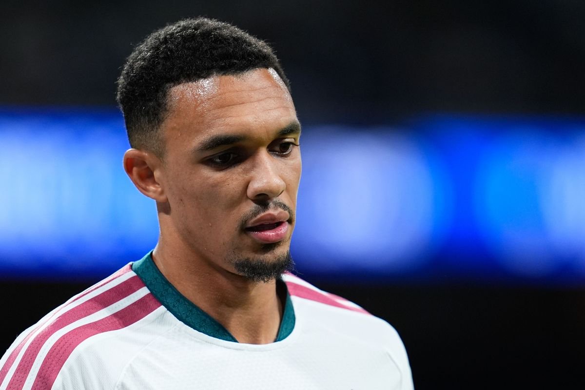 Trent Alexander-Arnold at Real Madrid vs Villarreal