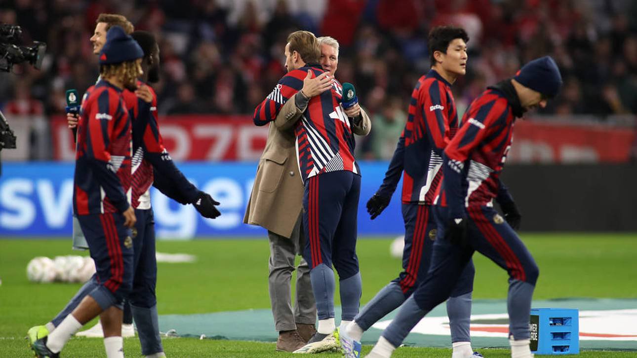 Bastian Schweinsteiger gratuliert Harry Kane