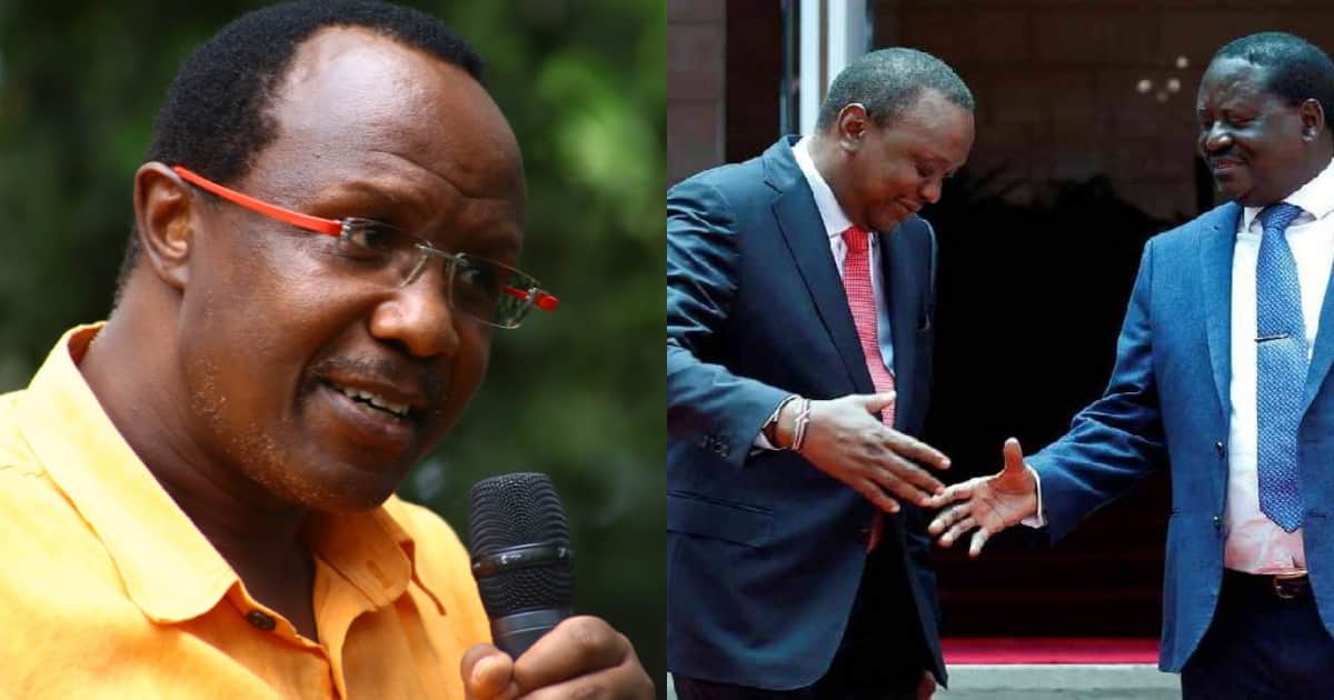 David Ndii claims Uhuru will dump Raila after using him - Tuko.co.ke