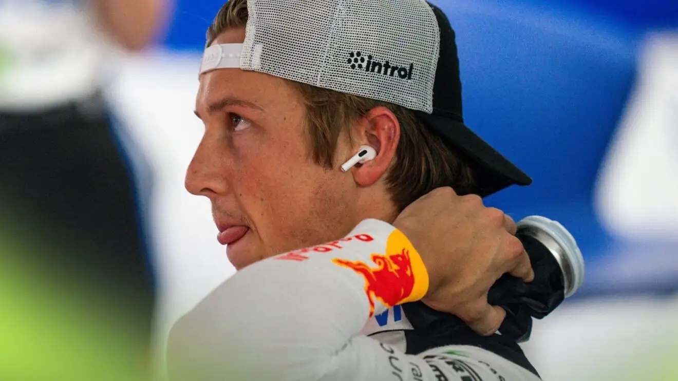 Racing Bulls driver Liam Lawson pictured at the 2026 Singapore Grand Prix