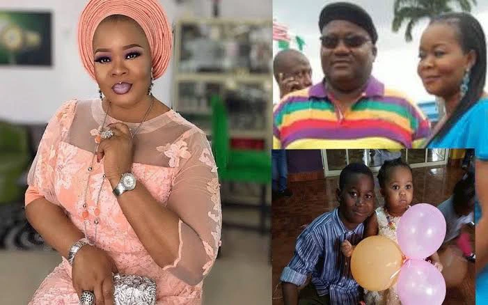 Adorable Family! See lovely photos of Bimbo Oshin, her husband and children