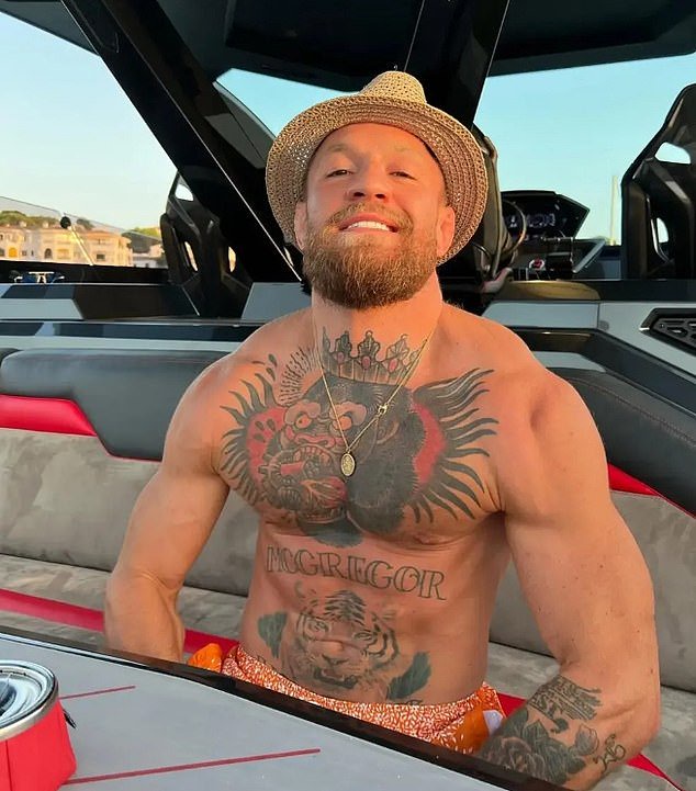 McGregor, pictured last month, is on the comeback trail and could return next year