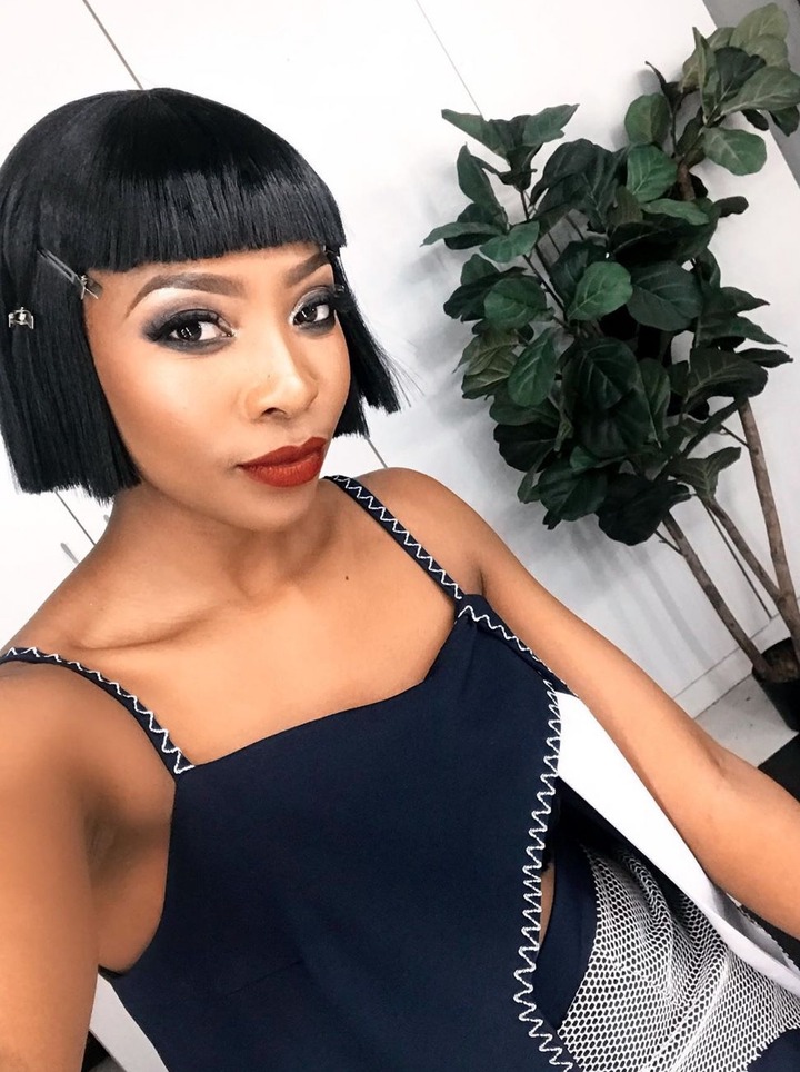 Pearl Modiadie shares first picture of her new born baby ...