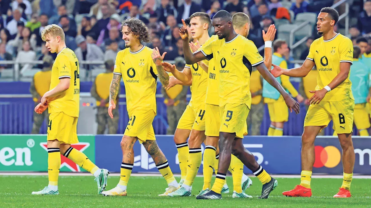 Guirassy mit Doppelpack: BVB sichert sich 2:1-Sieg in Baku