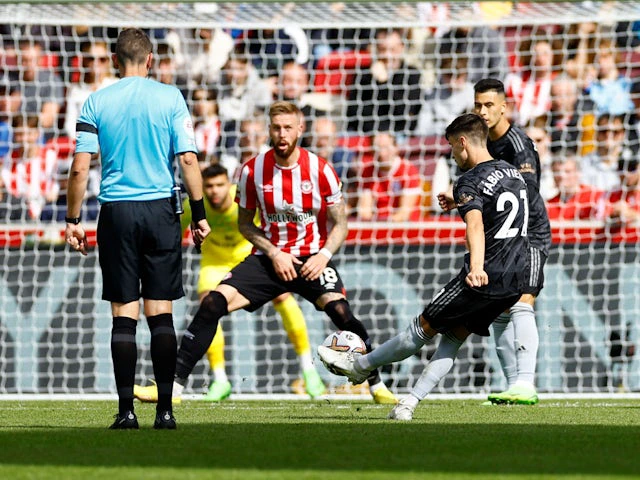 Fabio Vieira scores stunner as Arsenal cruise past Brentford - Sports Mole