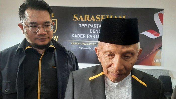 Tanggapan Amien Rais Soal Sikap Partai Ummat untuk Pemerintahan Prabowo-Gibran