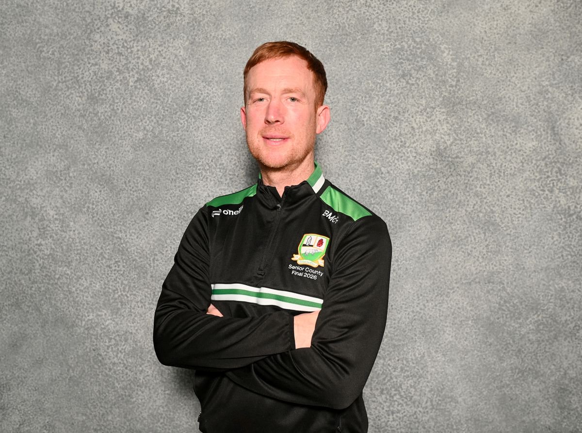 Edendork manager Brian McGuckin