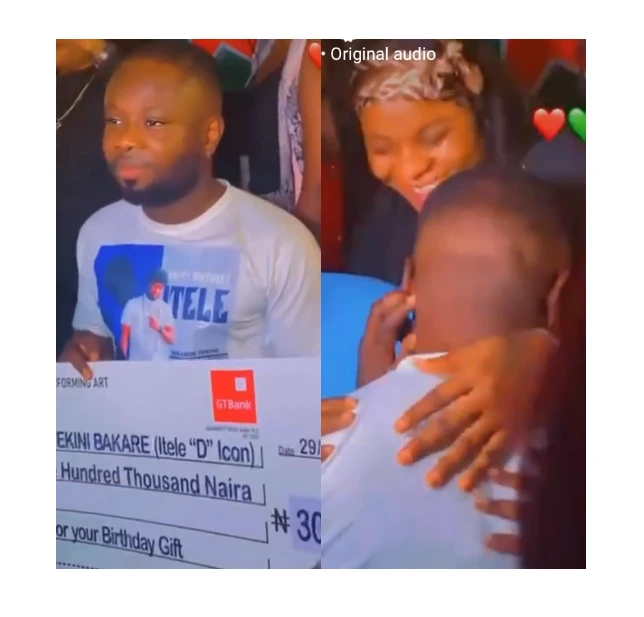 Emotional Moments As Itele Icon Receives N300K From His Ex-Students Ahead Of His 43rd Birthday