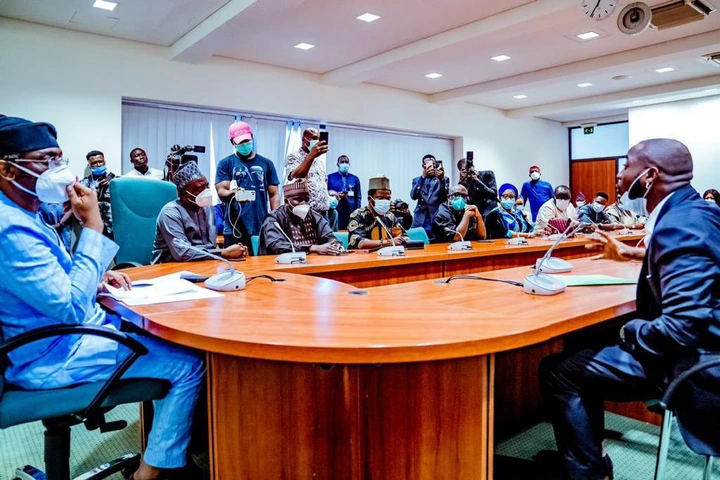 Davido Meets House of Representative To Discuss On #SARSMUSTEND.