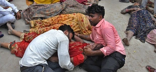 Death toll climbs to 116 in religious gathering stampede in India