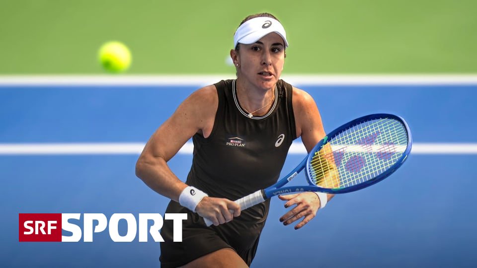 Belinda Bencic advances in Ningbo as Ostapenko retires