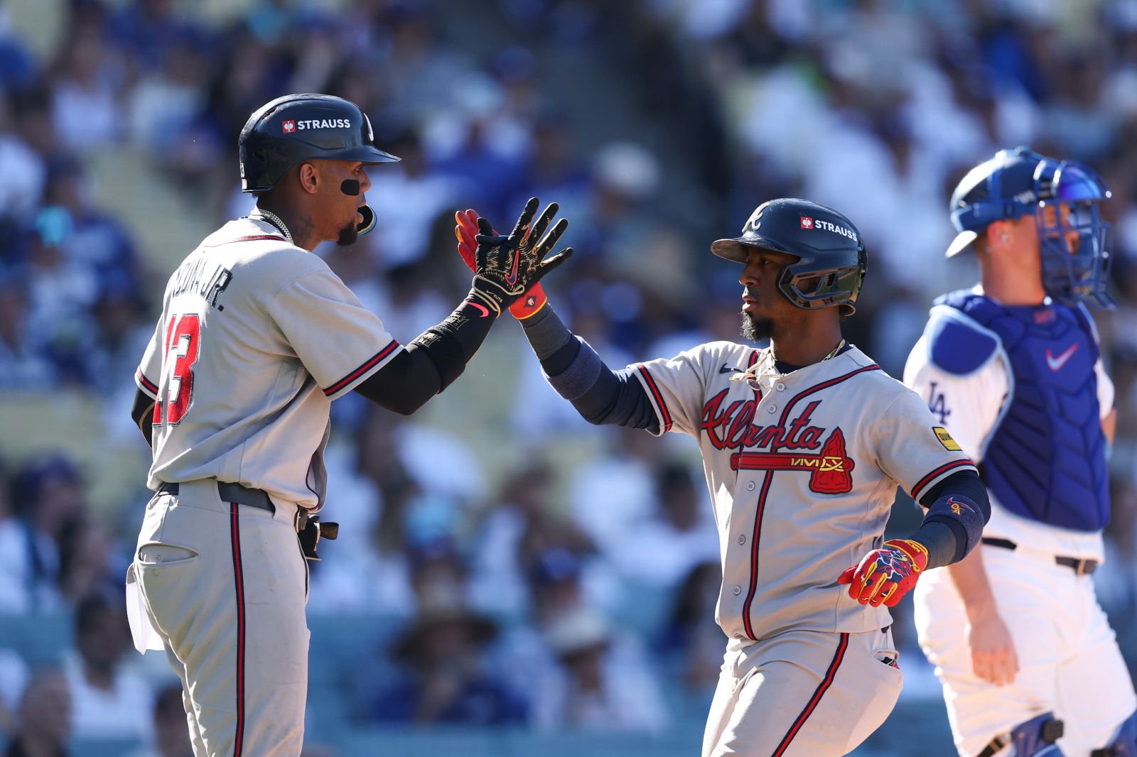 Atlanta Braves Ronald Acuña Jr. Ozzie Albies