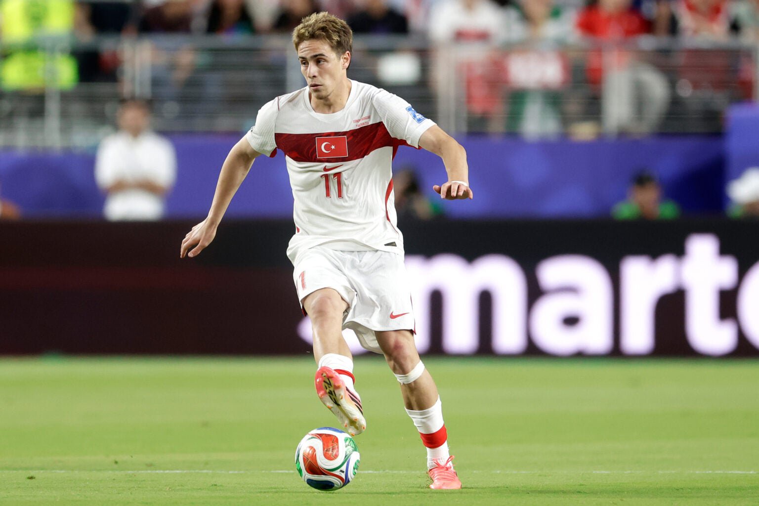 Turkey star Kenan Yildiz.