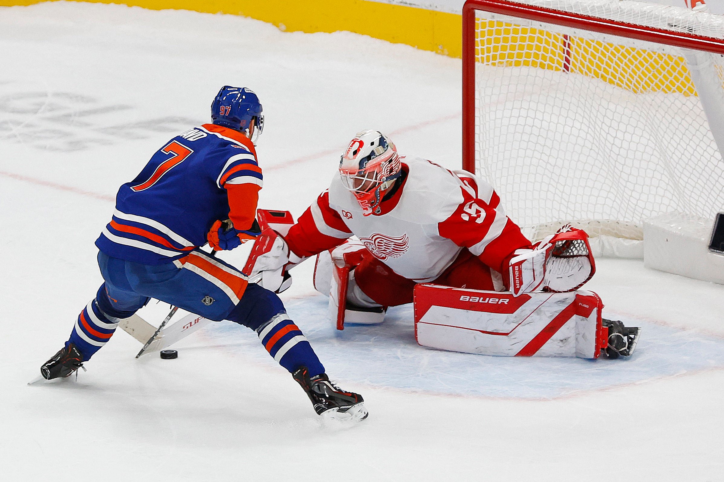 Rare Debut Win For Red Wings Homegrown Goalie