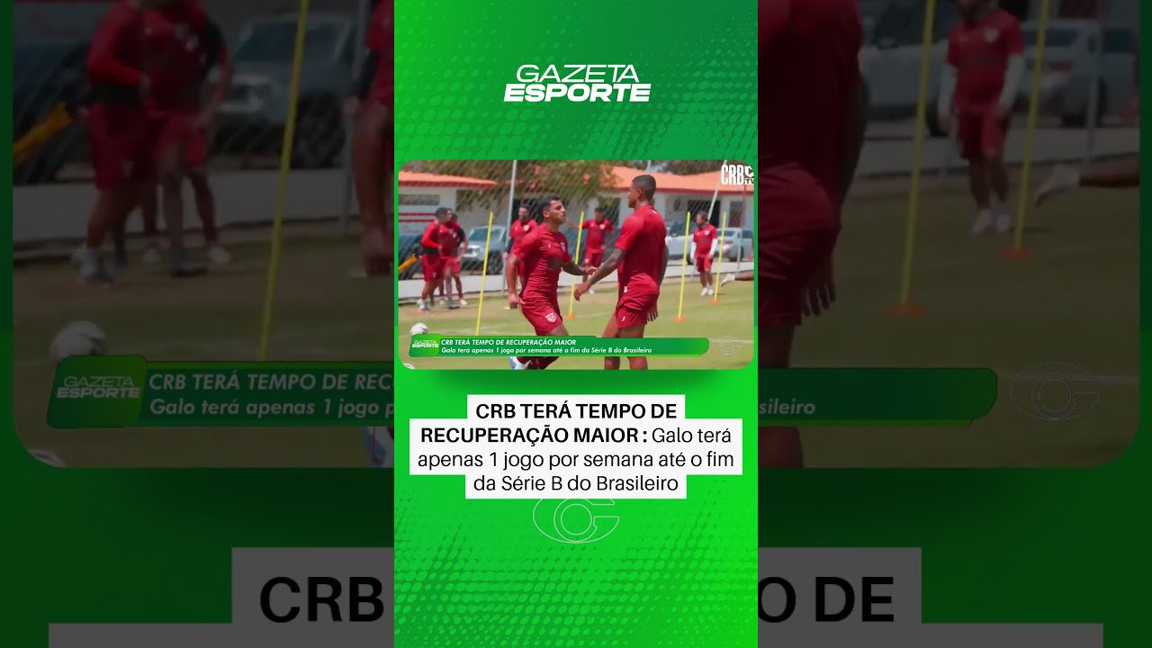 CRB terá maior tempo de recuperação - 28/10/2026