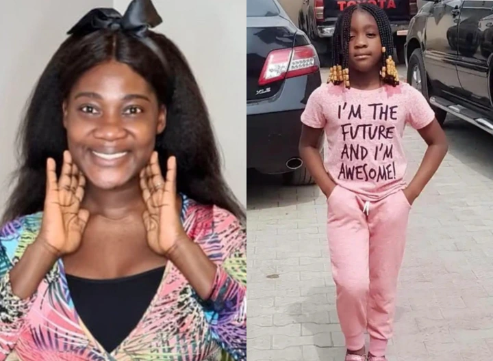 Mercy Johnson's daughter is just a photocopy of her (pictures) 2