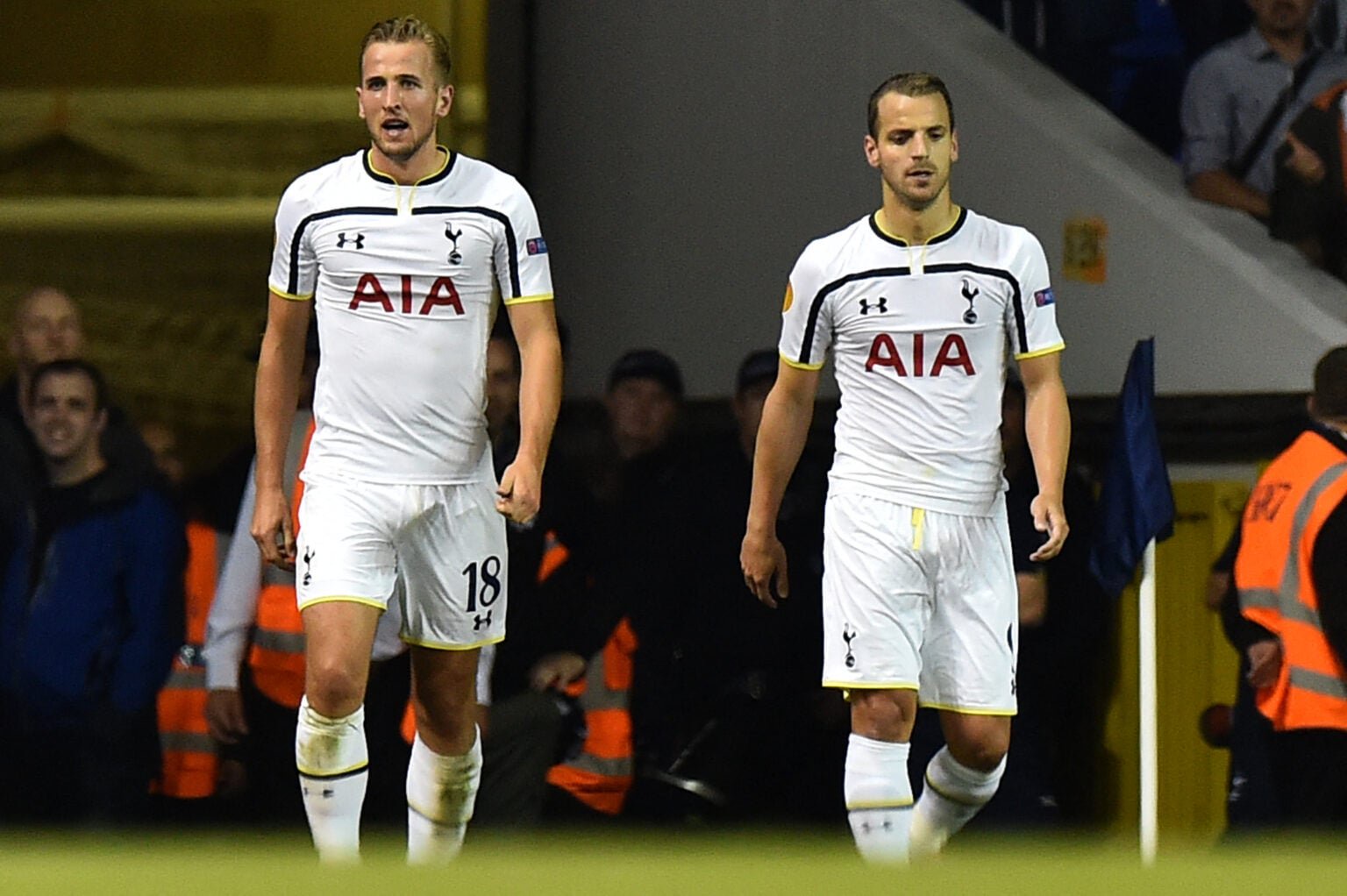 Harry Kane and Roberto Soldado at Tottenham
