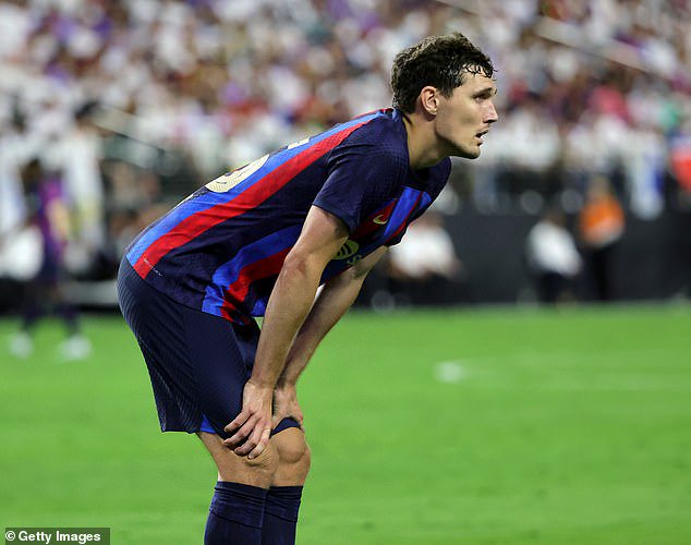 Andreas Christensen has deleted a post of his new club Barcelona from his Instagram profile