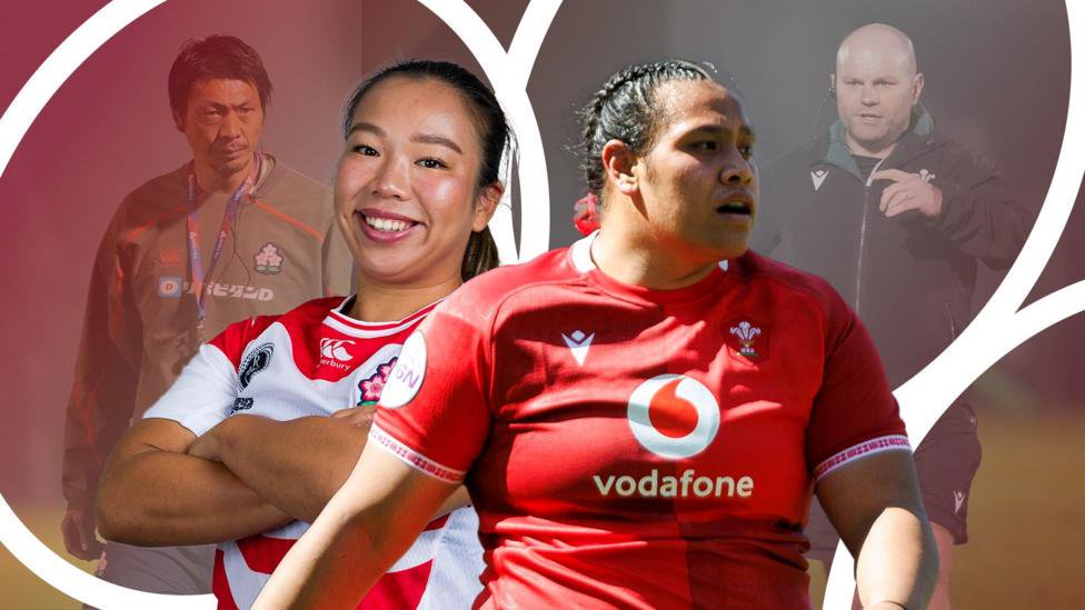 Wales' Sisilia Tuipulotu and Japan's Hinata Komaki 