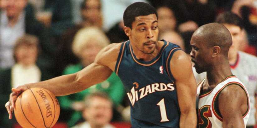 Rod Strickland in NBA action