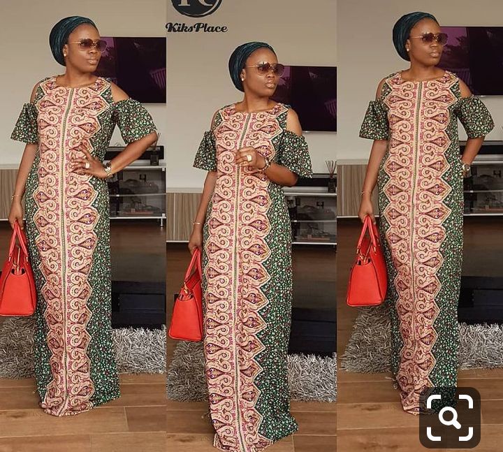 ankara boubou gowns