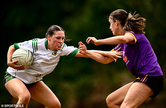 Donaghmore Ashbourne playing  in the O'Neills All-Ireland Club 7s this year in Portmarnock