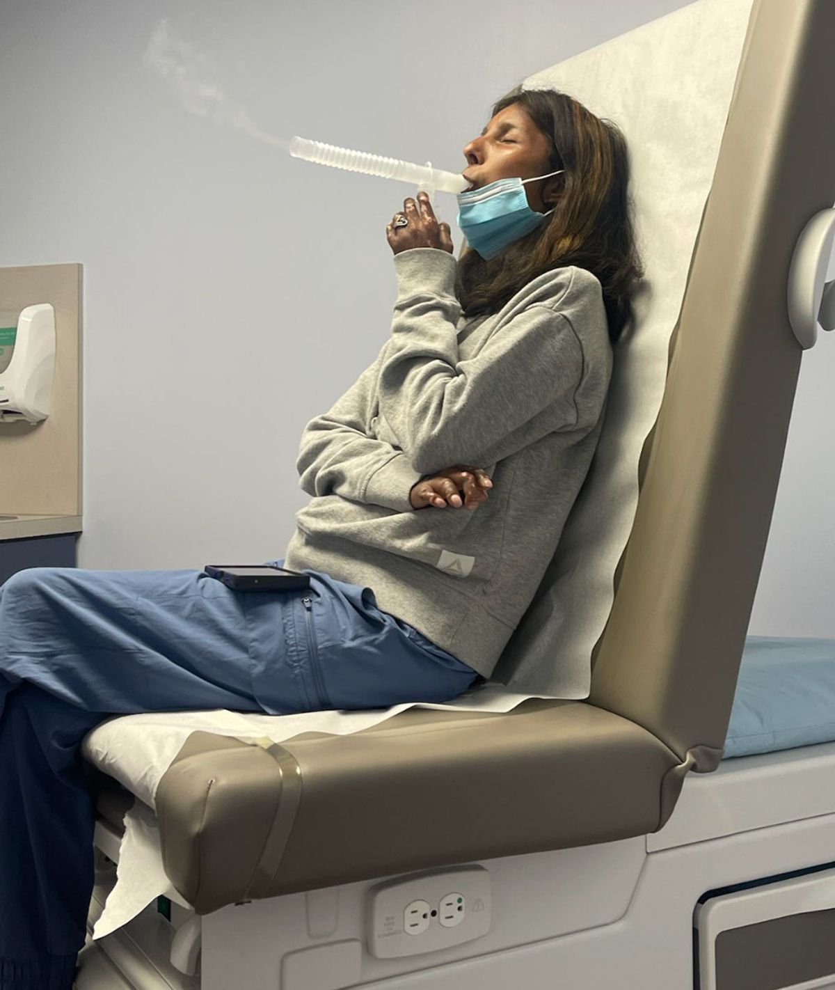  Kristina in urgent care.