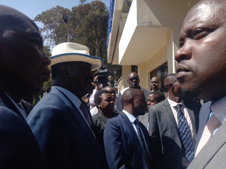 Raila denied entry at DCI headquarters to visit Matiang'i – Nairobi News