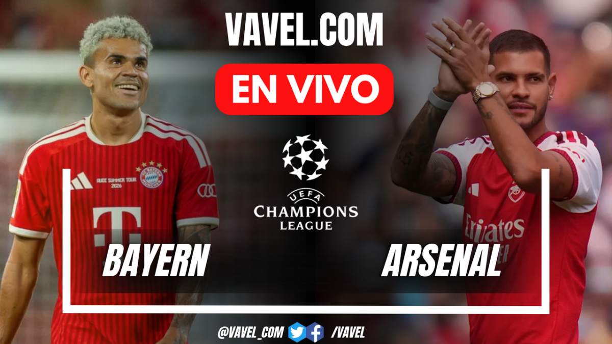 Bayern vs Arsenal EN VIVO, Medio tiempo (1-1)
