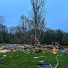 Couple and a dog killed after mobile home explosion leaves 'large debris field' in Minnesota