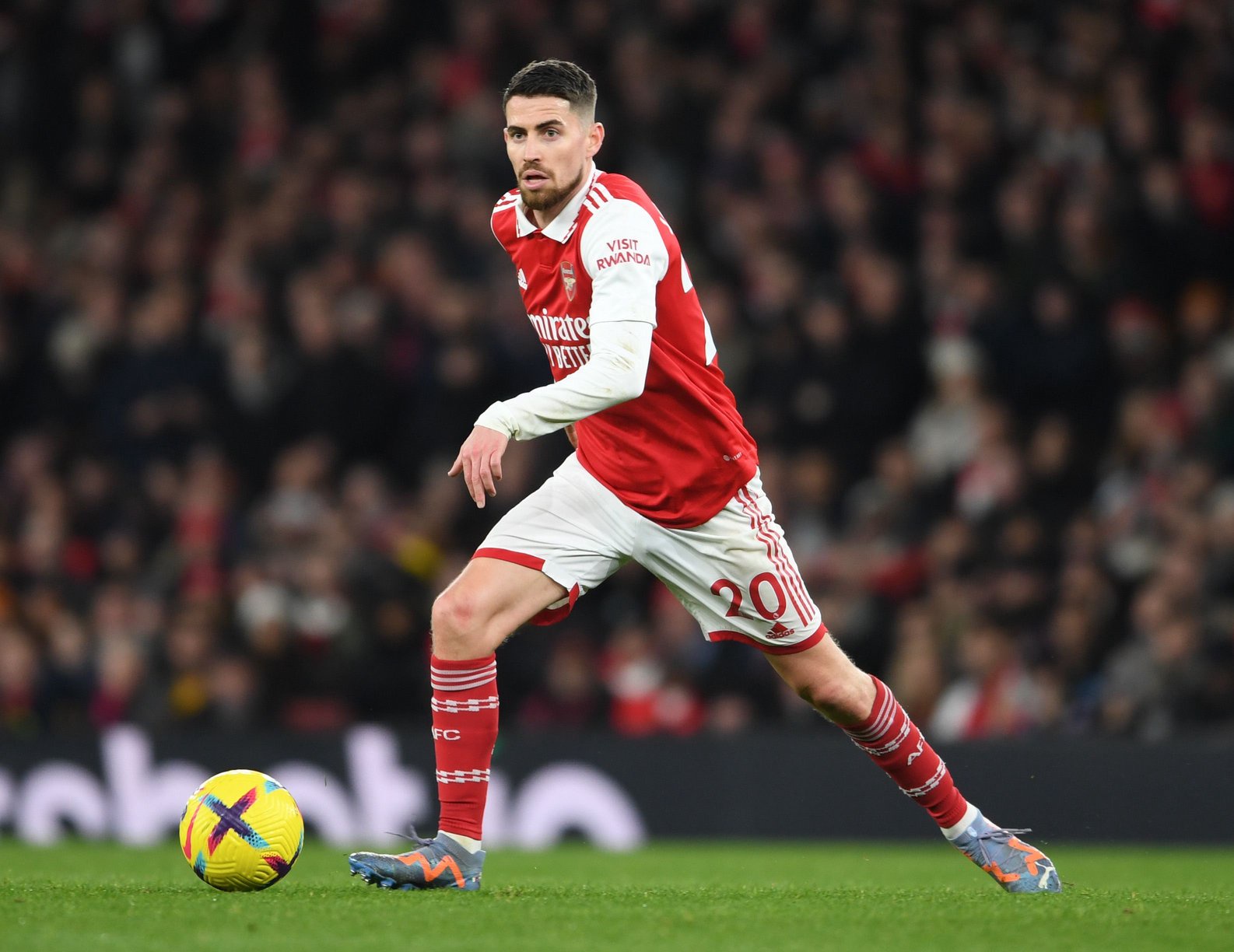 Jorginho has made five appearances for Arsenal