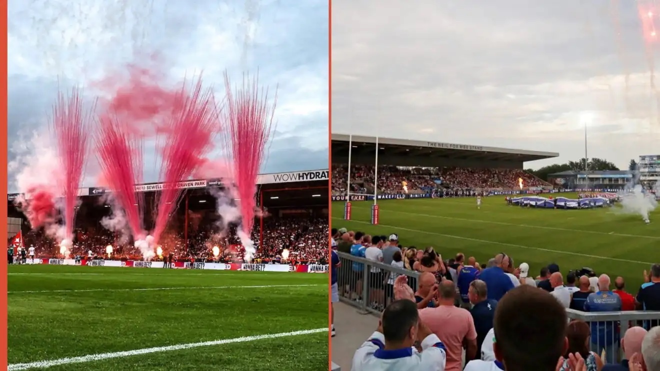 Hull KR and Wakefield Trinity