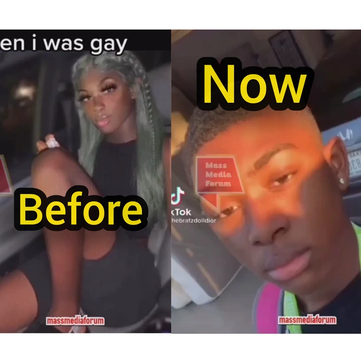 I was a g@y until I met a girl who changed my life forever - Man shares amazing transformation photos