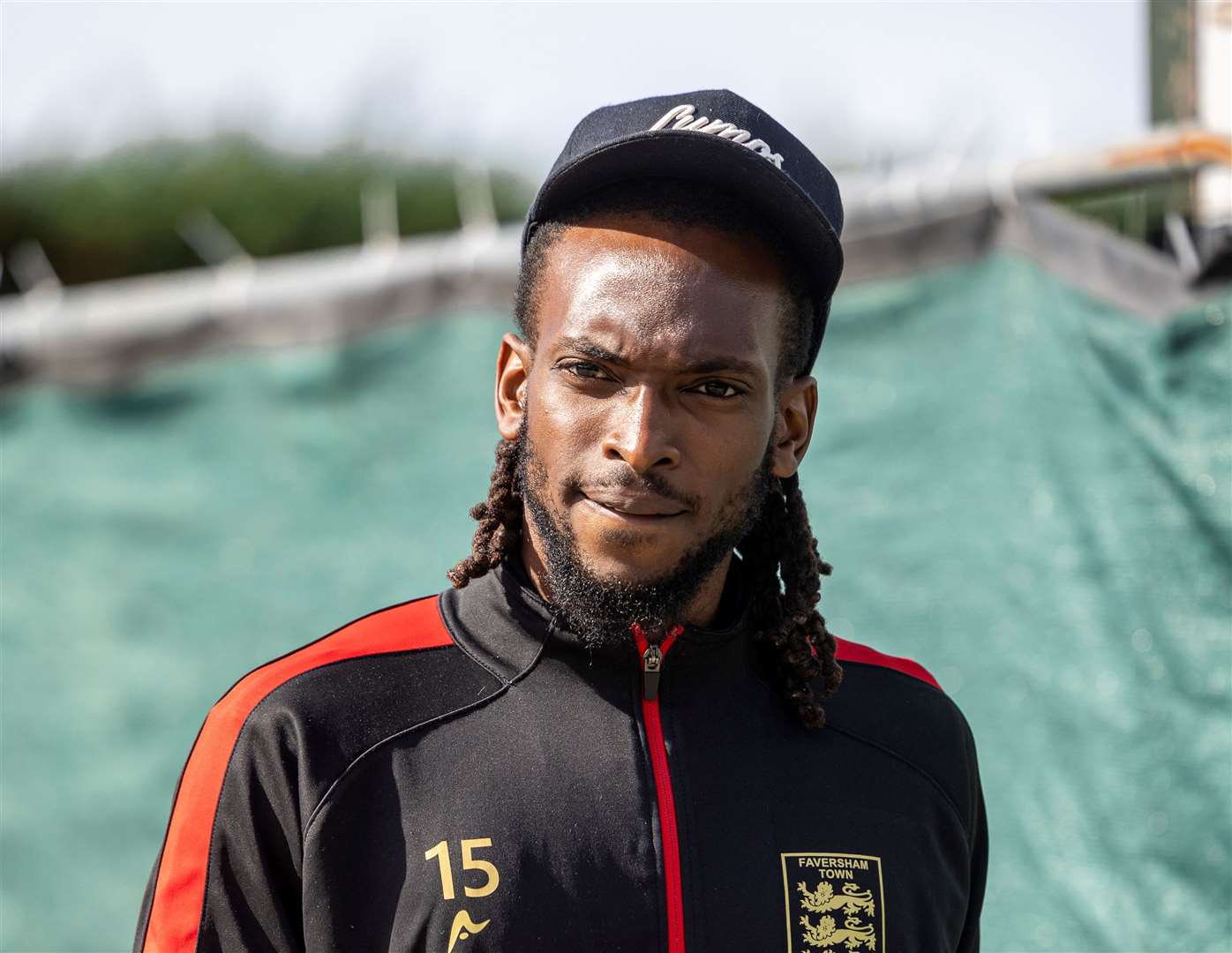 Faversham striker Ibrahim Olutade has joined AFC Whyteleafe on loan. Picture: Nathan Munday